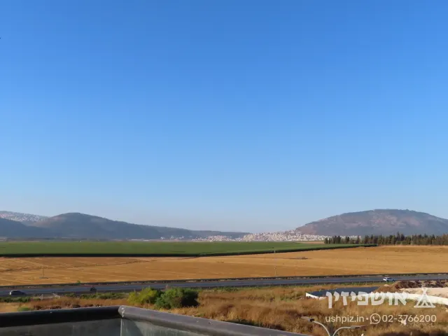 דירת נופש לנוף פסטורלי בעפולה עילית