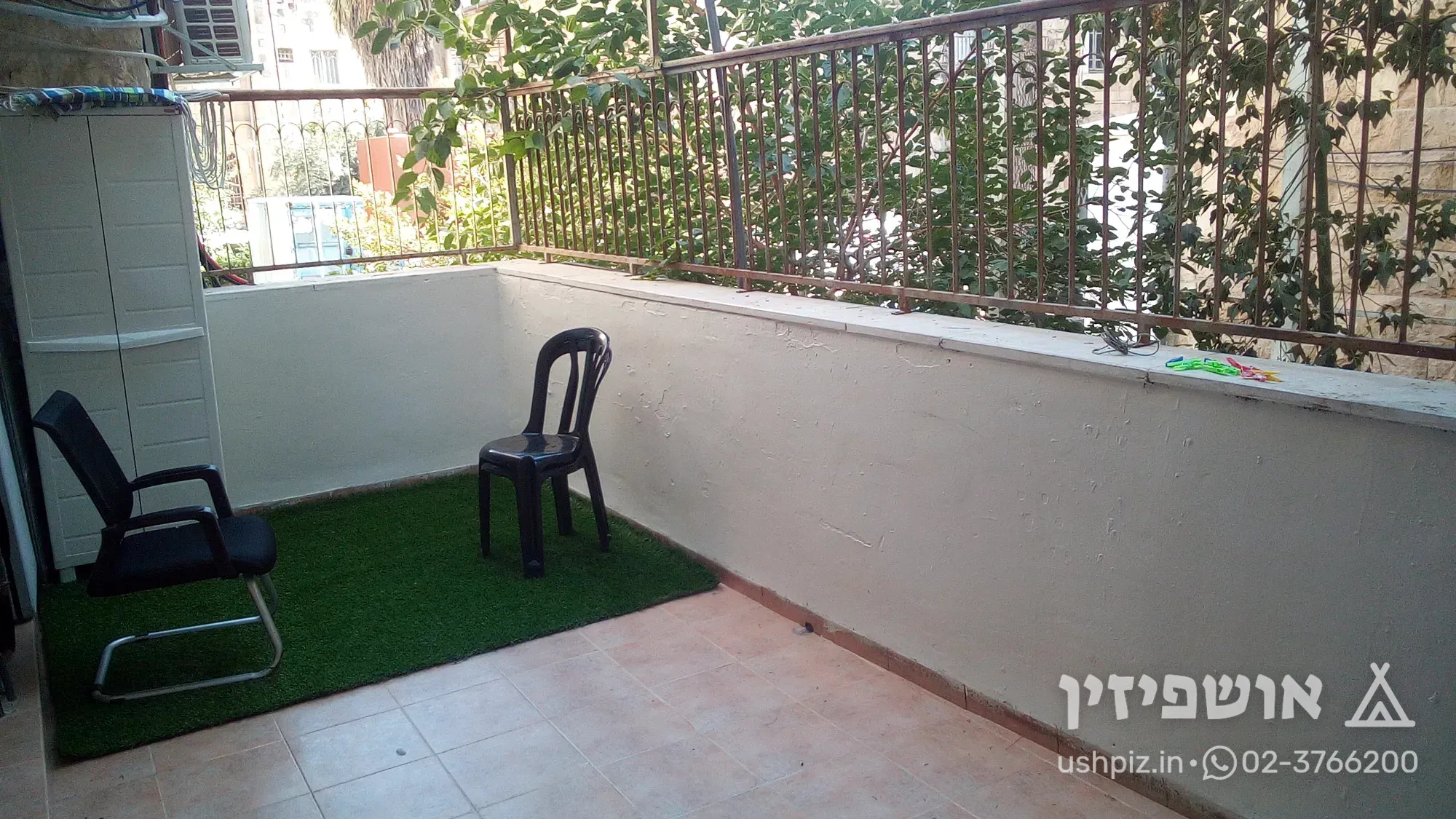 דירה להשכרה בשכונת רוממה ירושלים ליד תחנה מרכזית וירמיהו